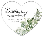 Magnesy z podziękowaniem - Gipsówka