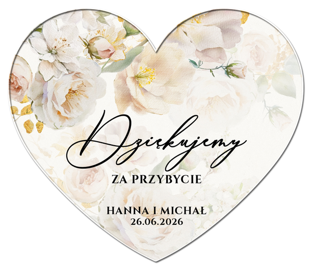 Podziękowania dla gości Diana