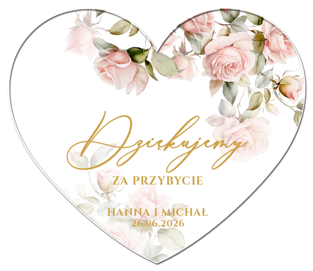 Podziękowania dla gości - Ingrid