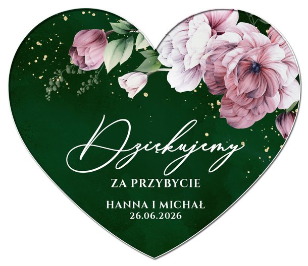 Podziękowania dla gości - Megan