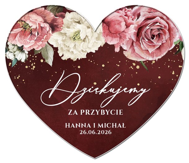 Podziękowania dla gości - Megan