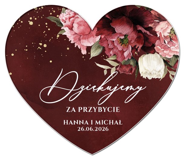 Podziękowania dla gości - Megan