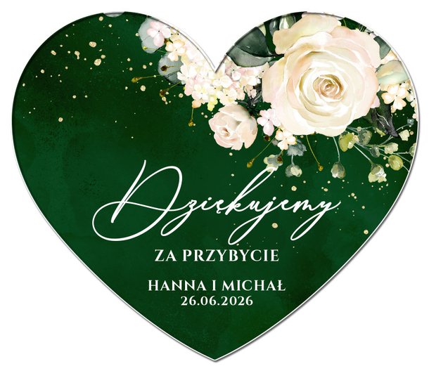 Podziękowania dla gości - Megan