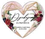 Podziękowania Magnesy Dalia