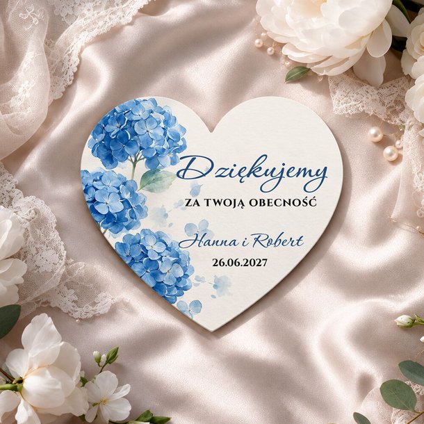 Podziękowania dla gości magnesy - Nerida