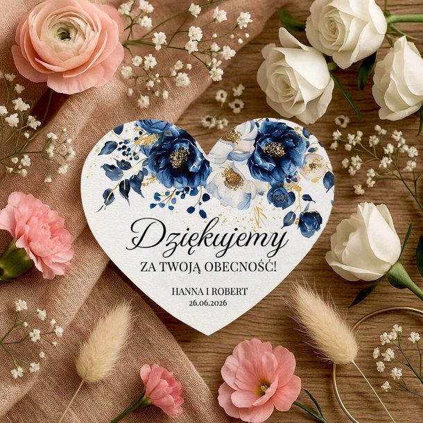 Magnesy z podziękowaniem - Dafne2