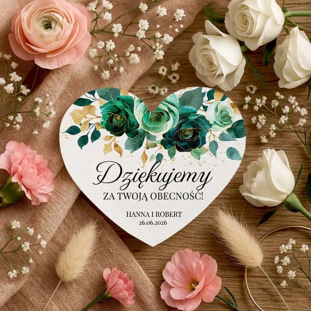 Magnesy z podziękowaniem - Dafne2