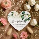 Magnesy z podziękowaniem - Dafne2