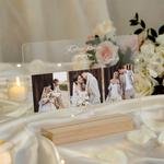 Podziękowania dla Rodziców zdjęcia kolaż - pleksi A5 poziomo