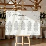 Plan stołów weselny Tablica na wesele 50x70cm - Bella