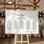Plan stołów weselny Tablica na wesele 50x70cm - Bella
