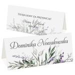 Winietki na stół Anna