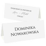 Winietki na stół - Dakota