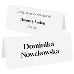 Winietki na stół - Dakota