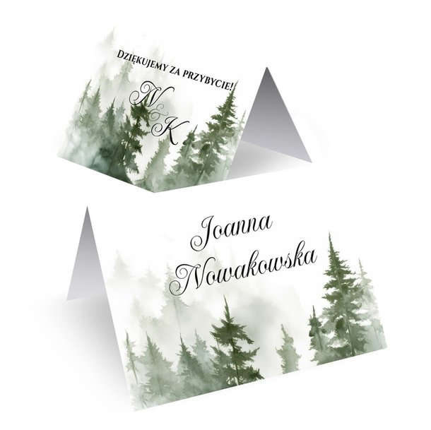 Winietki ślubne na stół - Daniela
