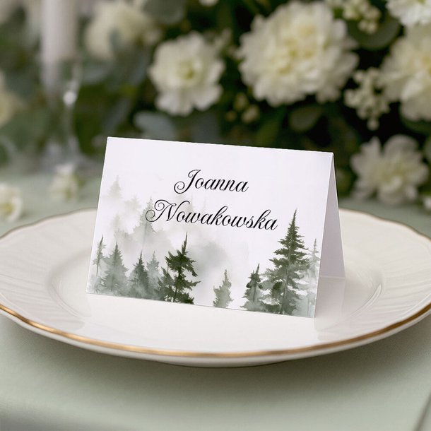 Winietki ślubne na stół - Daniela