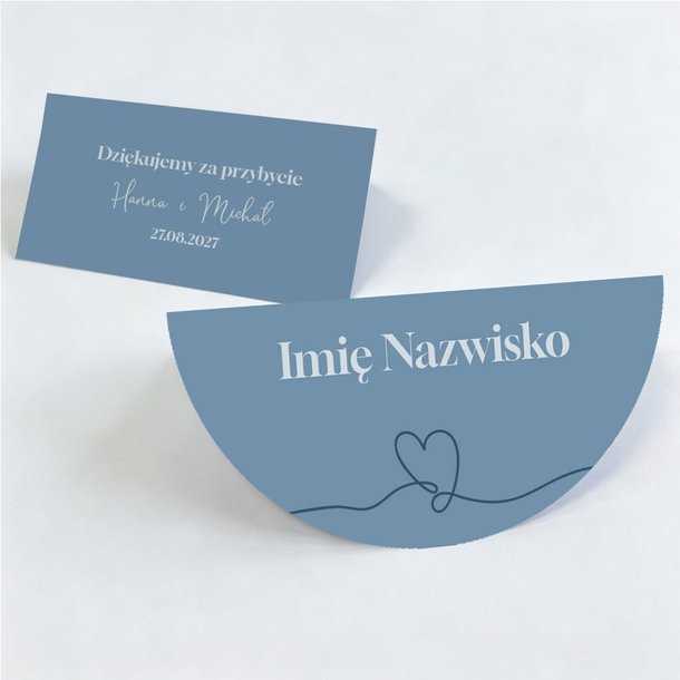 Winietki ślubne na stół - Penelopa - Nancy - Ariela