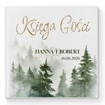 Księga gości weselnych - białe/czarne karty - Daniela