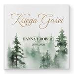 Księga gości weselnych - białe/czarne karty - Daniela