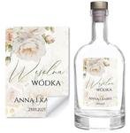 Naklejki na wódkę weselną 8szt - Diana
