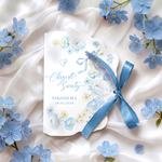 Zaproszenia na chrzest z ozdobnym wycięciem – Alika2