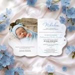 Zaproszenia na chrzest z ozdobnym wycięciem – Alika2