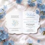 Zaproszenia na chrzest z ozdobnym wycięciem – Alika2