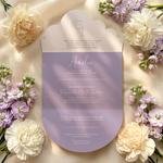 Zaproszenia na chrzest wycięcie w chmurkę - Rumi