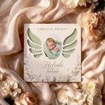 Zaproszenia na chrzest wycinane - Ada