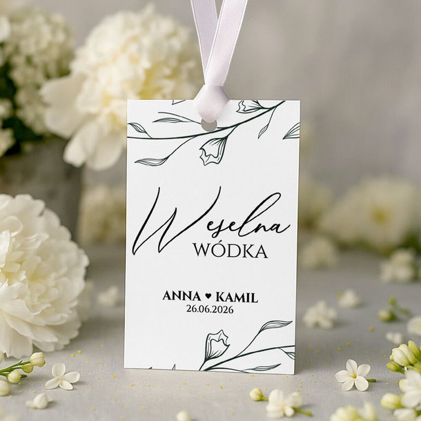 Zawieszki na alkohol 10szt - Bella