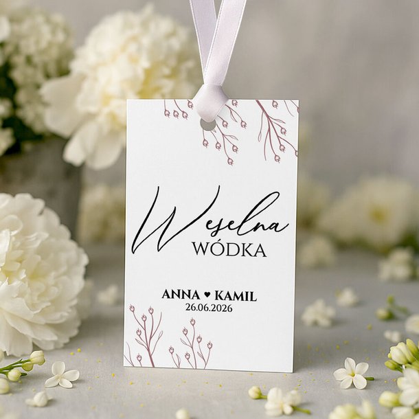 Zawieszki na alkohol 10szt - Bella