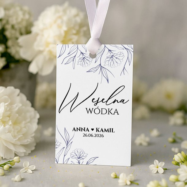 Zawieszki na alkohol 10szt - Bella