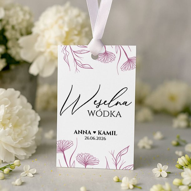 Zawieszki na alkohol 10szt - Bella
