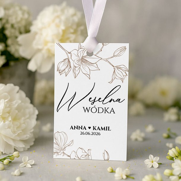 Zawieszki na alkohol 10szt - Bella