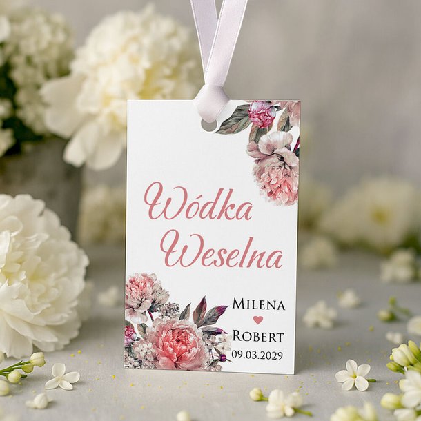 Zawieszki na alkohol 10szt - Oliwia