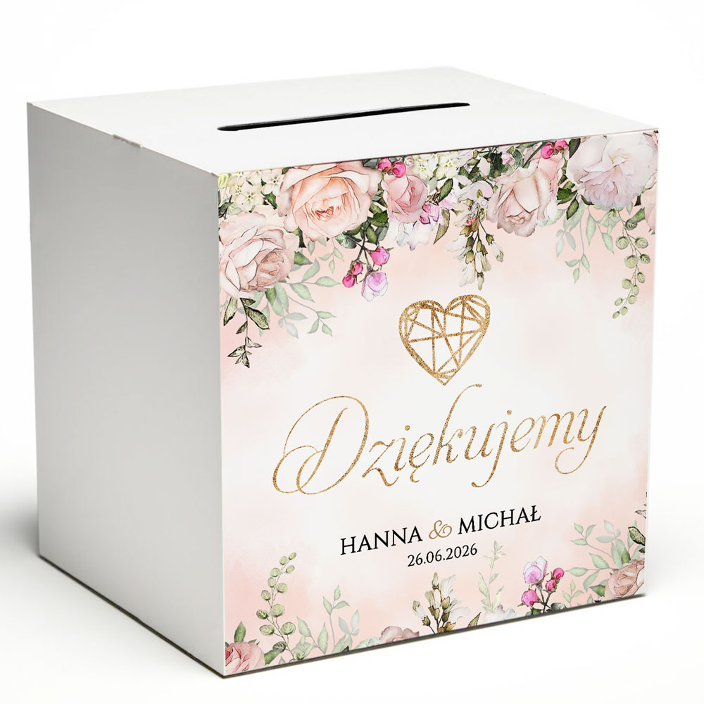 Pudełko na koperty – Peonia
