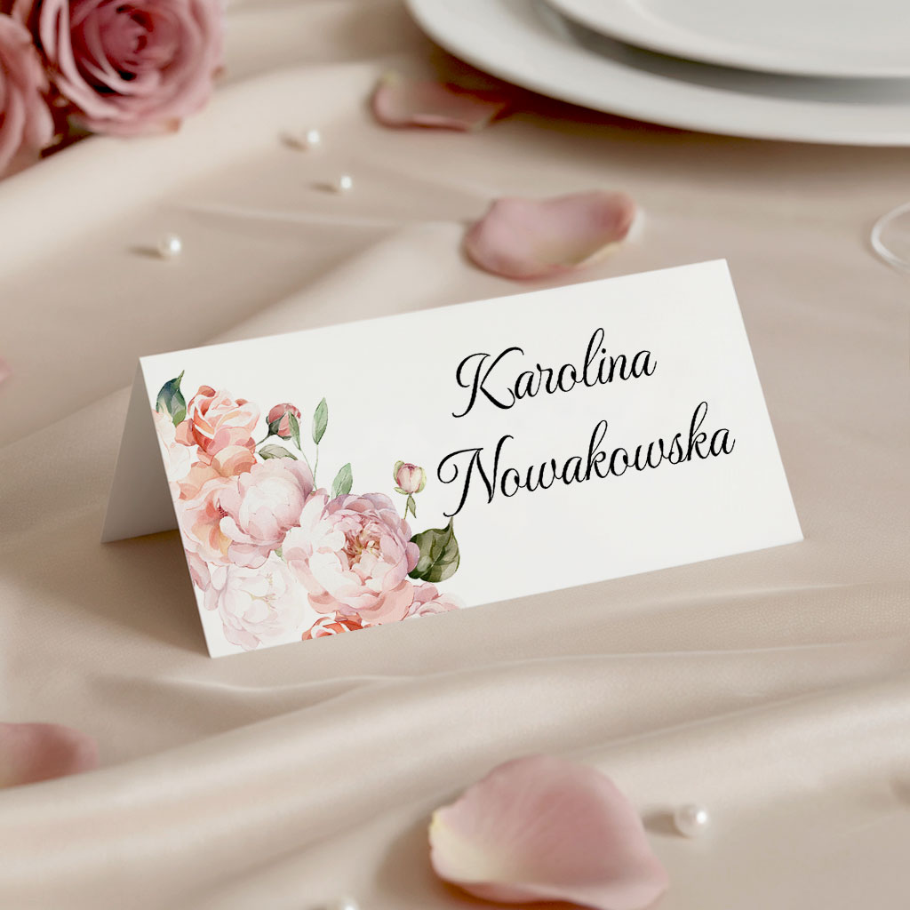 Winietki na stół - Milana