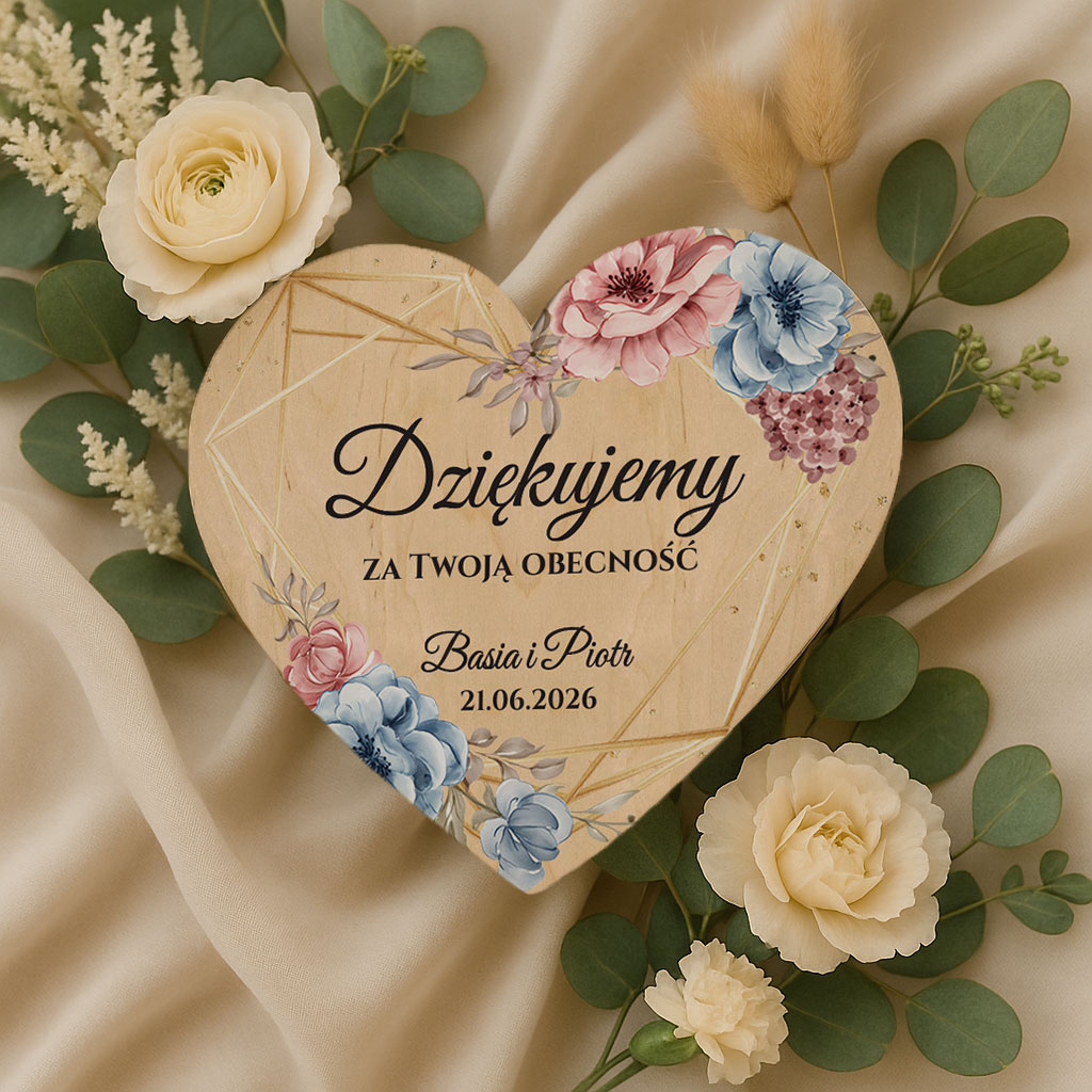 Magnesy z podziękowaniem Adela