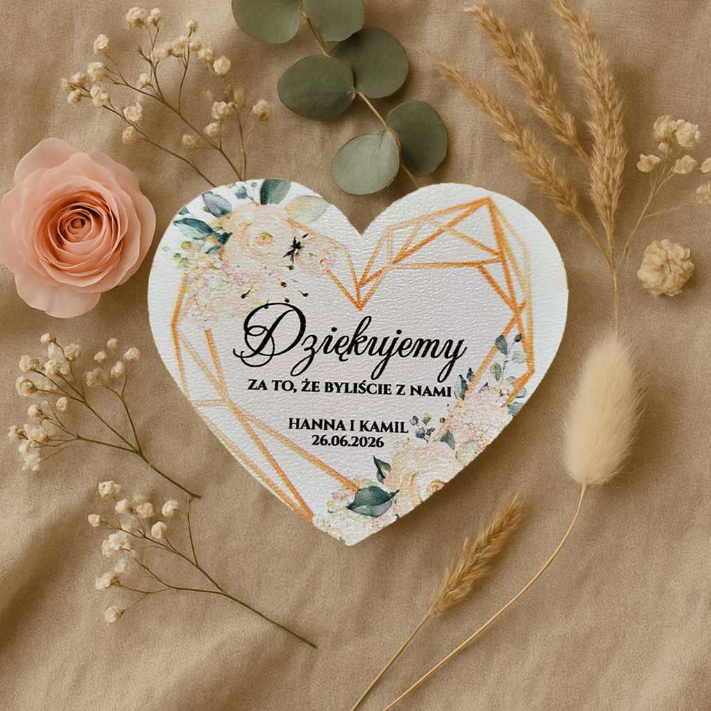 Magnesy z podziękowaniem - Ariana2