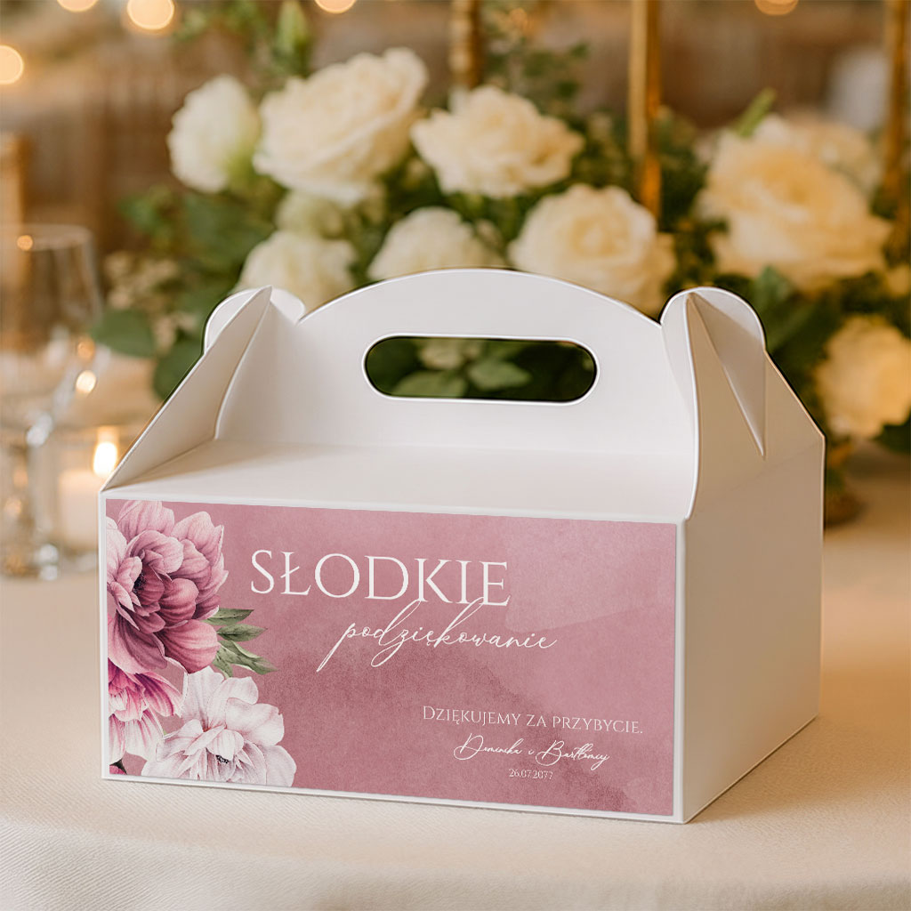 Naklejki na pudełka na ciasto 3 szt. - Irelia