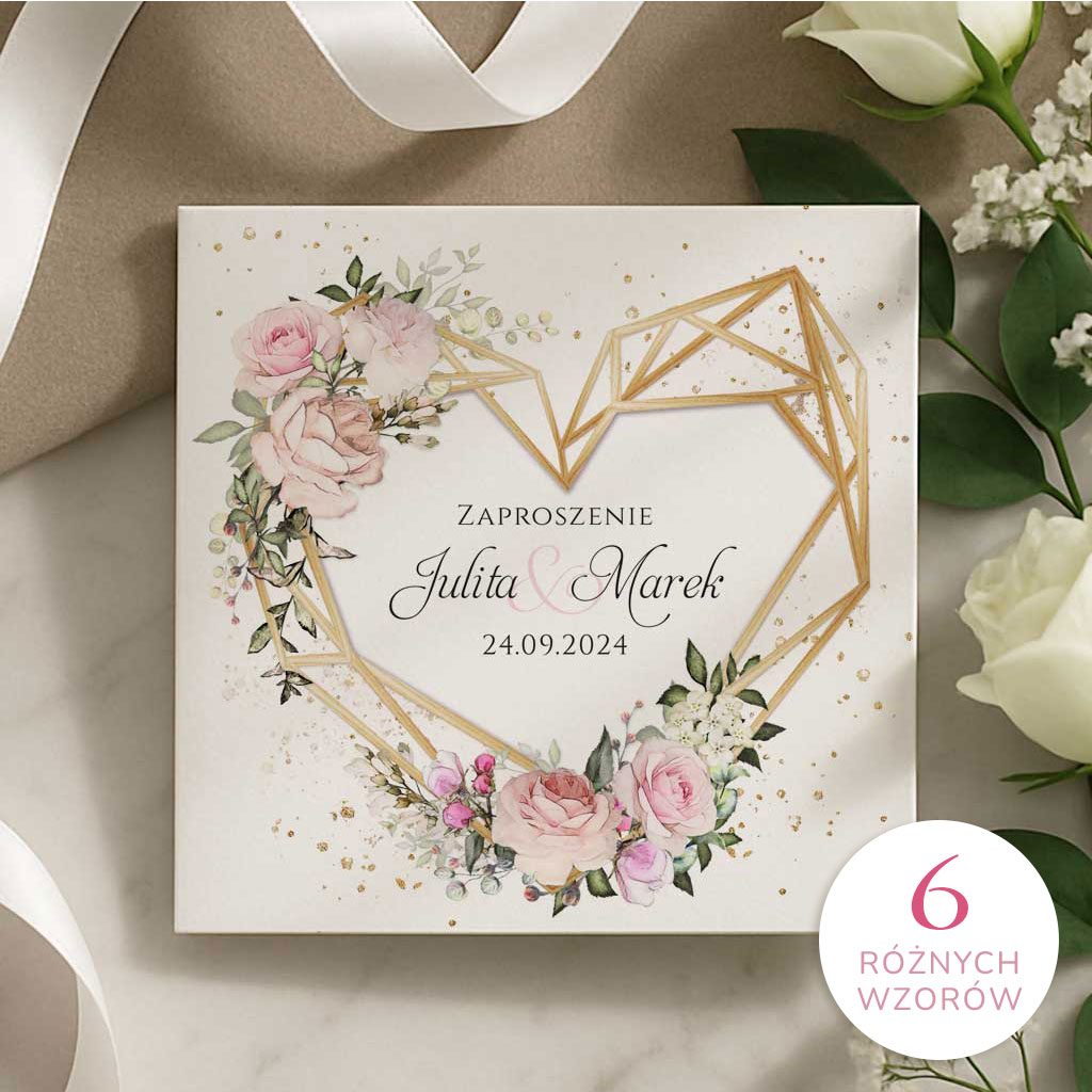 Zaproszenia Ślubne - Ariana2