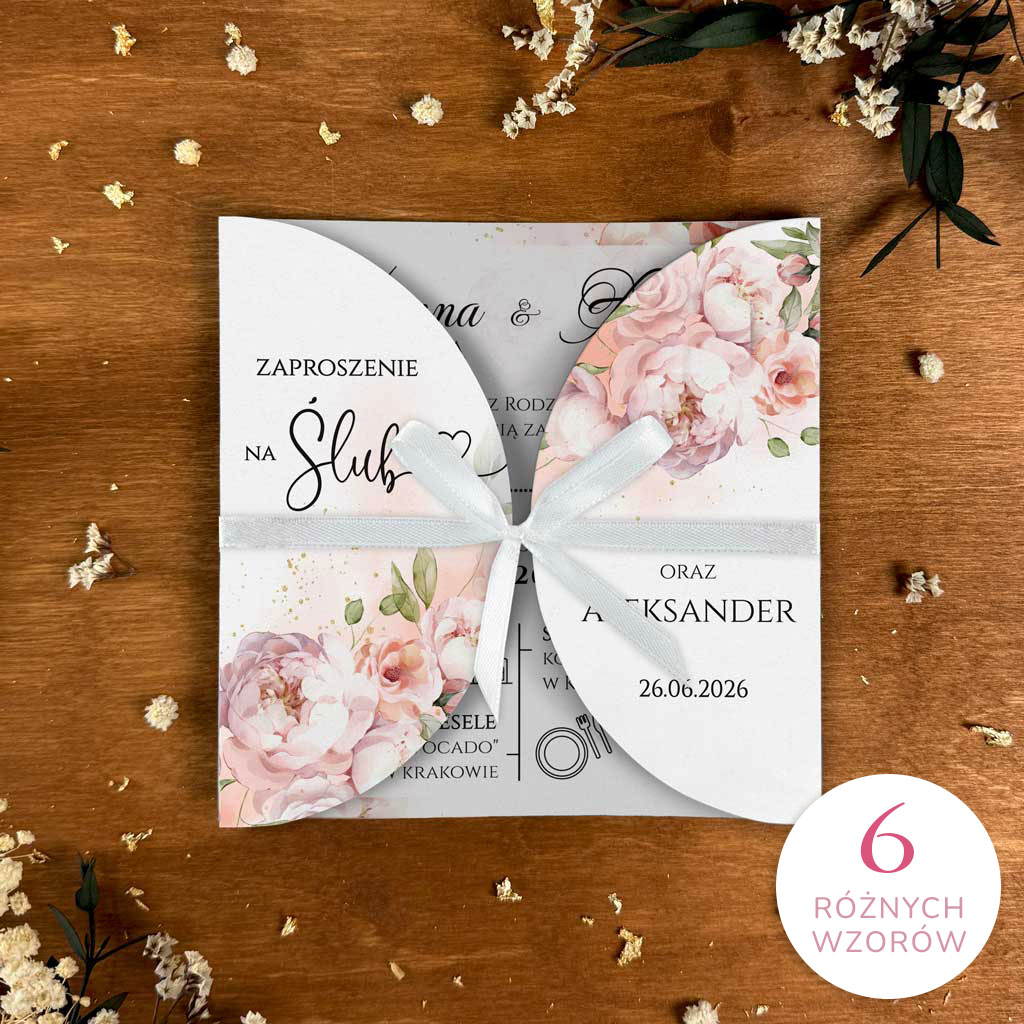 Zaproszenia ślubne Brama - Dafne2