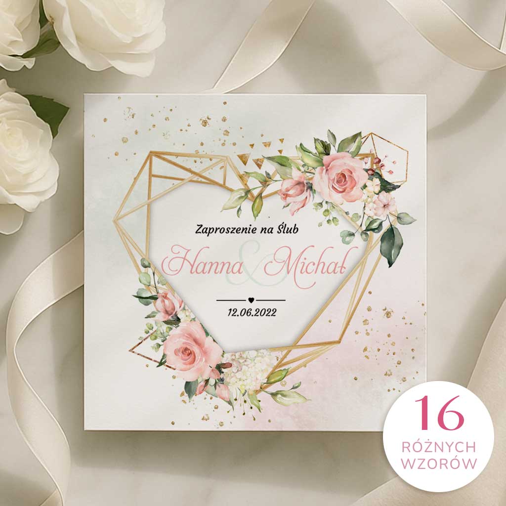 Zaproszenia Ślubne - Adela