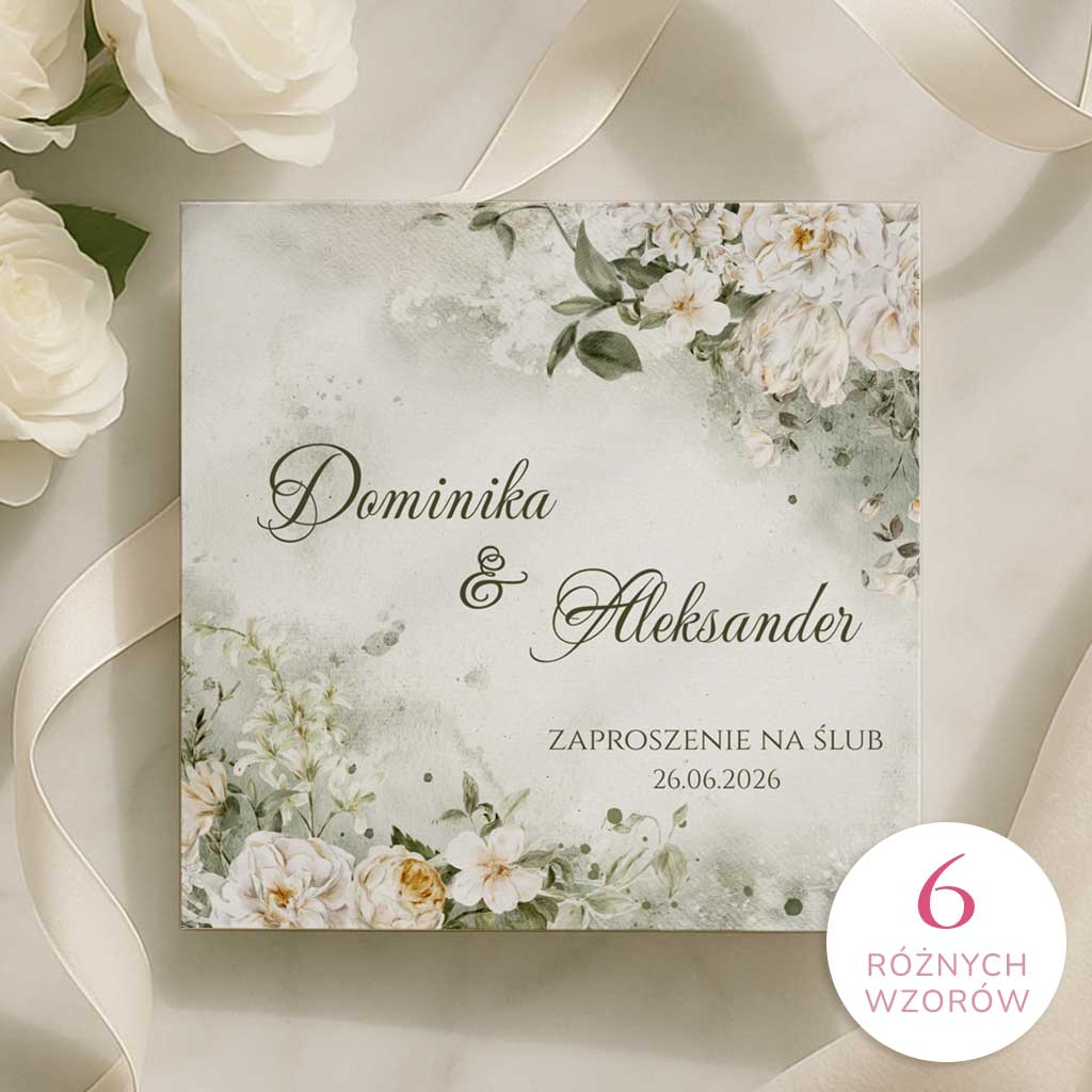 Zaproszenia Ślubne - Eliza