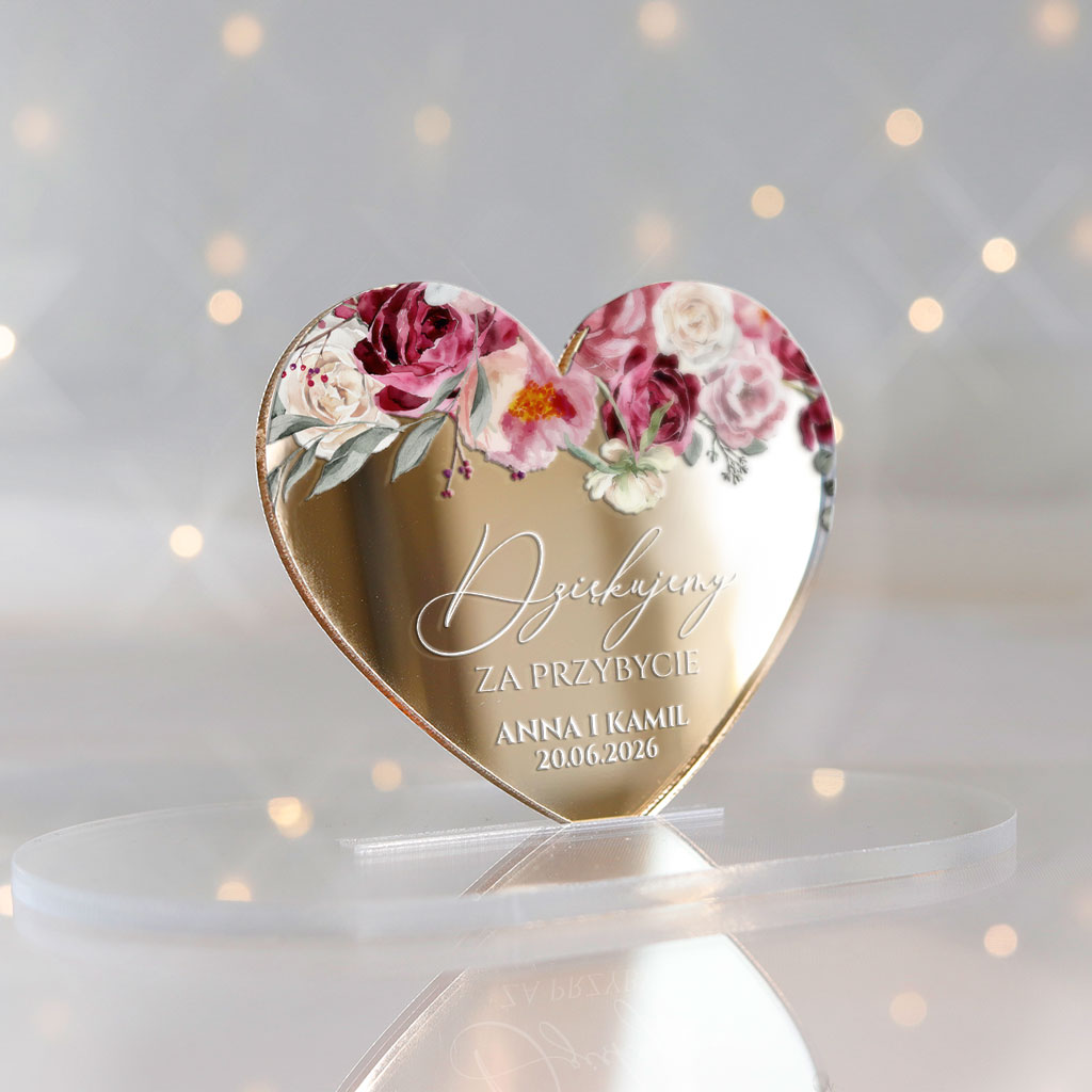 Magnesy lustrzane z podziękowaniem Wera2