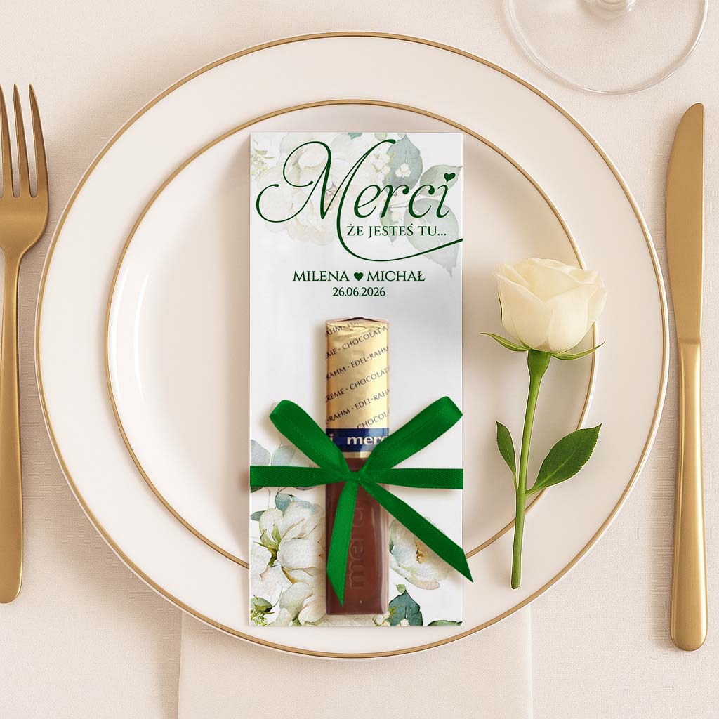 Podziękowania MERCI - Iris