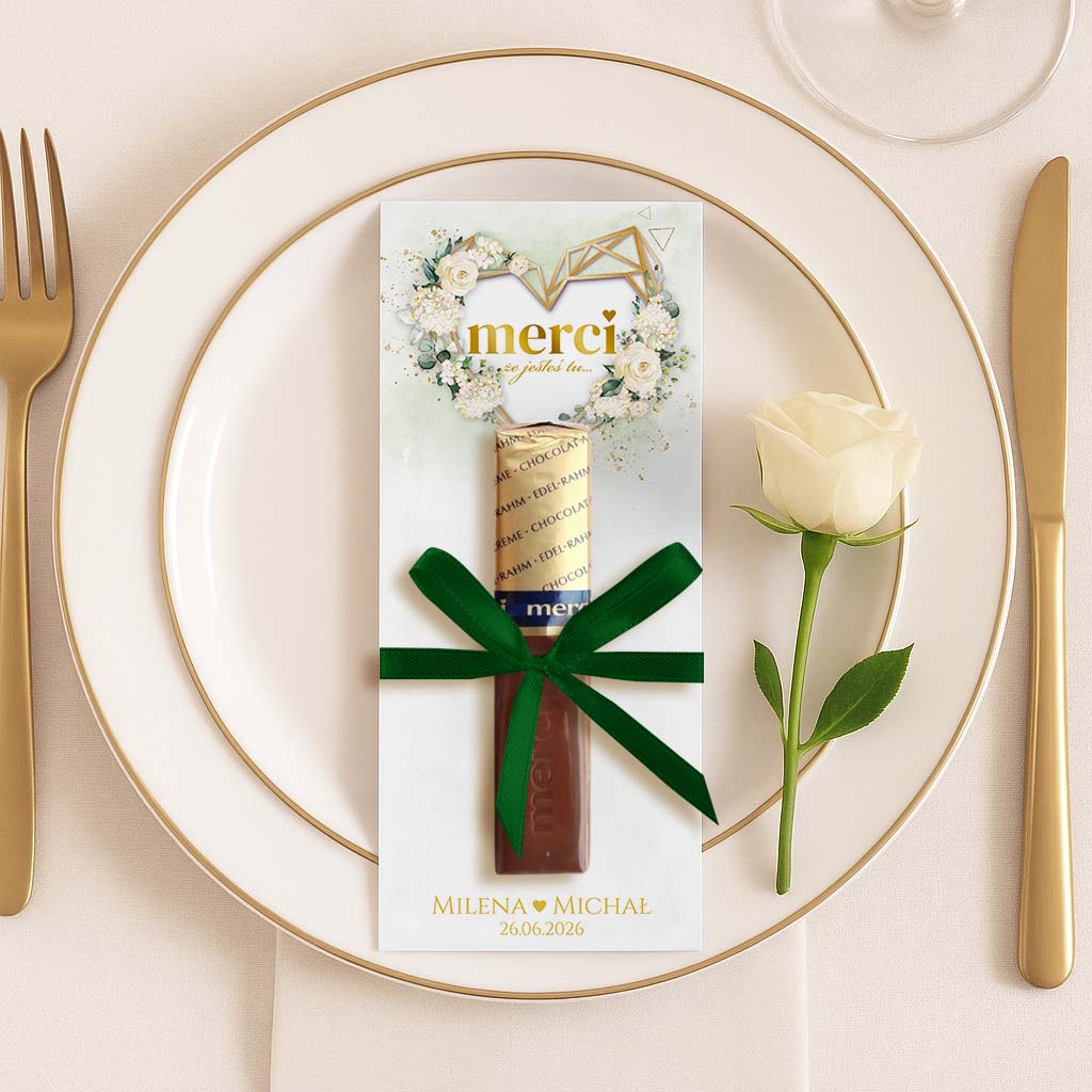 Podziękowania MERCI - Dalia