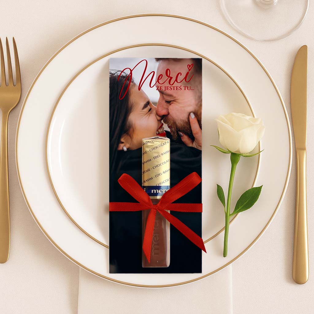 Podziękowania MERCI - ze zdjęciem