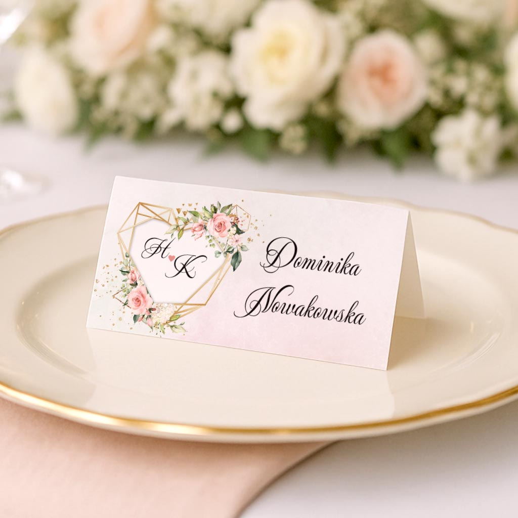 Winietki na stół - Adela