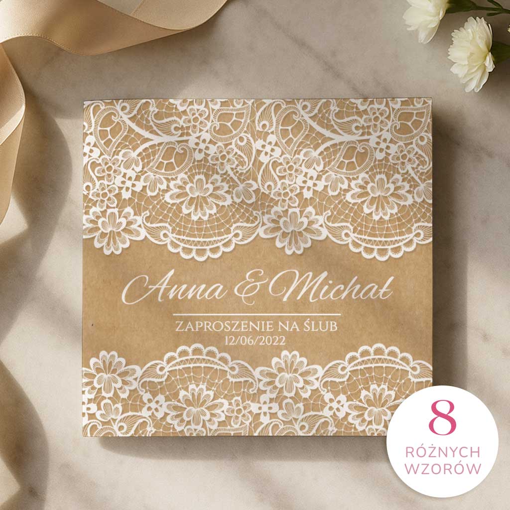 Zaproszenia Ślubne - Selma
